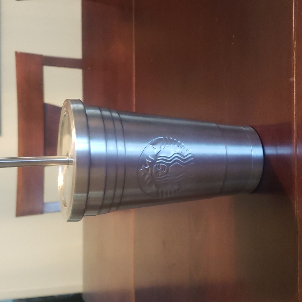 Starbucks stainless steel cold drink cup
